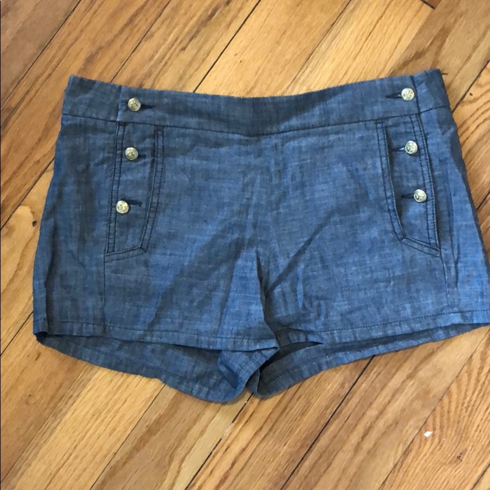 Denim J-Crew shorts